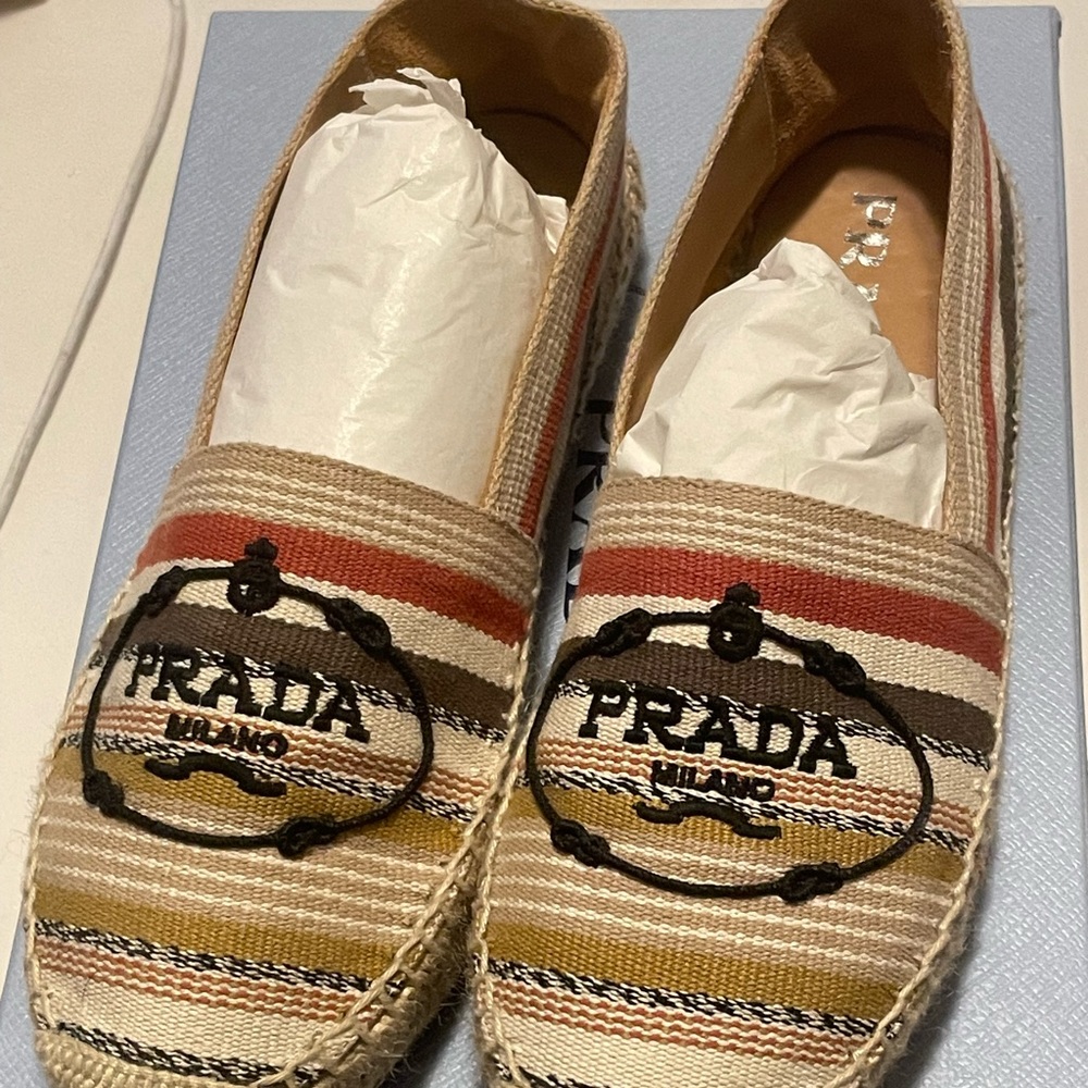 Authentic Prada Espadrilles